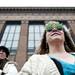 Fowlerville resident Yvette Irish wears decorated sunglasses during Hash Bash on Saturday, April 6. Daniel Brenner I AnnArbor.com